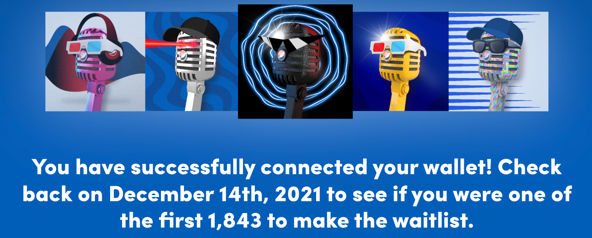 ペプシのNFT「Pepsi Mic Drop」